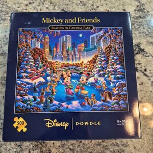 Dowdle Disney Skating in Central Park 500 pc Jigsaw Puzzle NEW